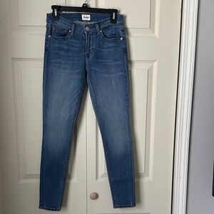 Hudson Jeans Women's Skinny Blue Denim Size 26 (2)